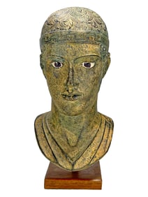 Hnioxos Charioteer of Delph Replica Bust