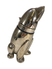 Polar Bear Martini Chrome Cocktail Shaker