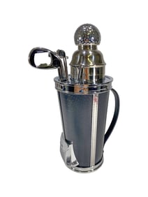 Godinger Golf Bag Martini Cocktail Shaker