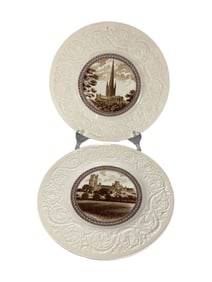 Pair of Wedgwood, England Porcelain Plates