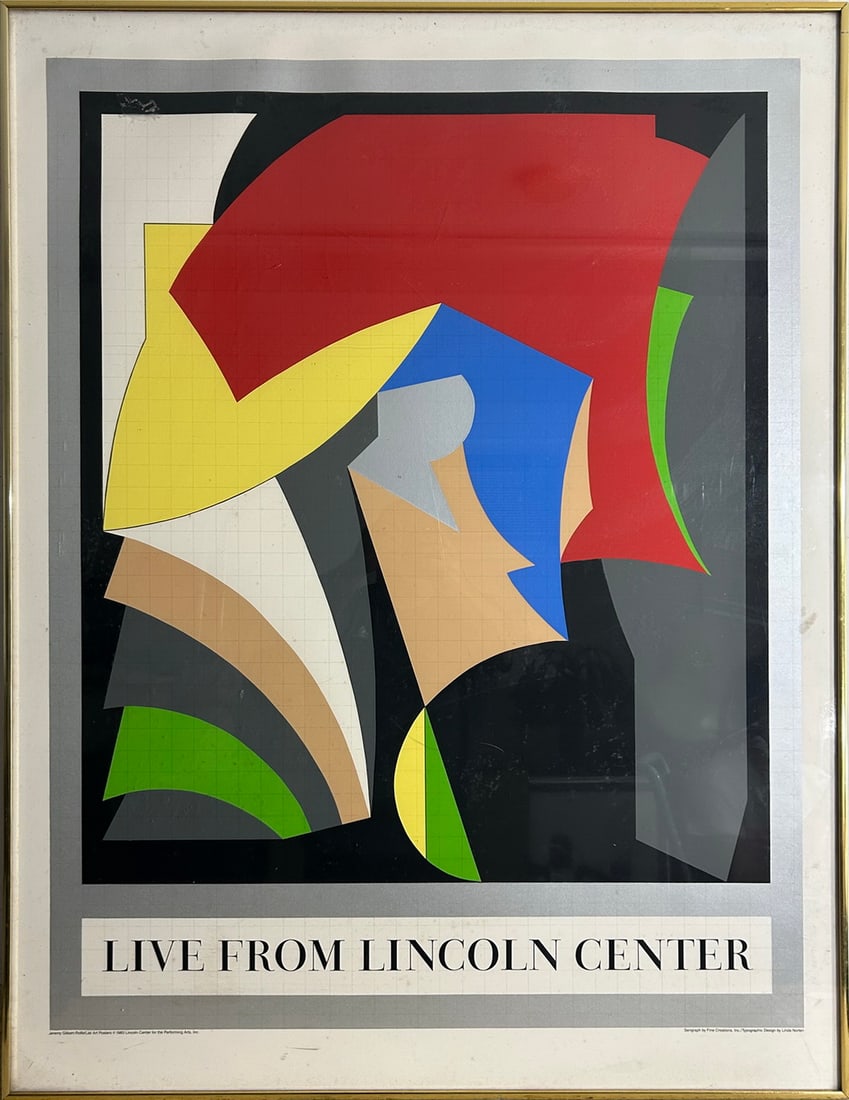 Jeremy Gilbert Rolfe, Lincoln Center 1983 Poster (1 of 4)