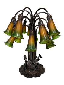 Tiffany Lilly Lamp Reproduction