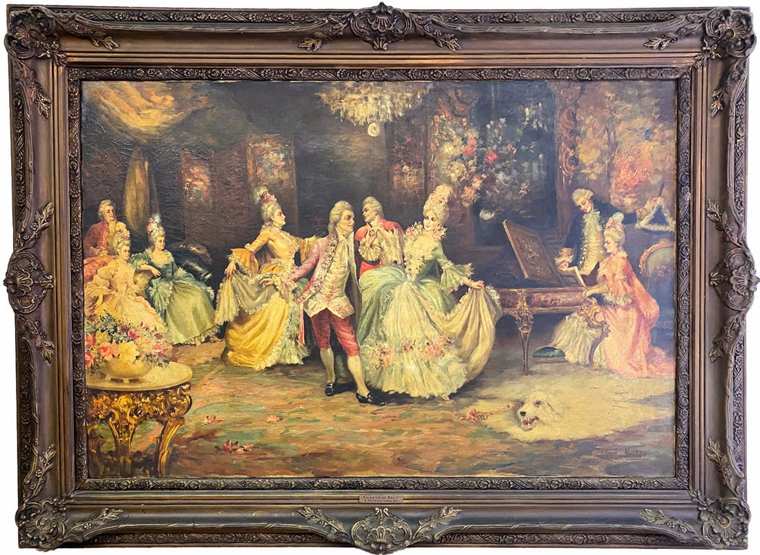 Signed E. Patella UGALDE Oil on Canvas (1 of 8)