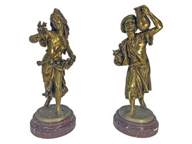 Henri Honore PLE (1853-1922) French Pair of Bronzes