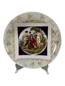 Vintage German Porcelain Plate