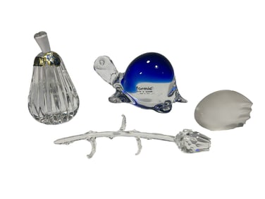 Formia Murano, Beyer Bavaria & Other Glass Pcs