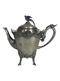 Meriden Co Silverplate Pewter Jug