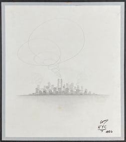 Hector Gustavo GOMEZ (1954-?) Small Pencil, 1986