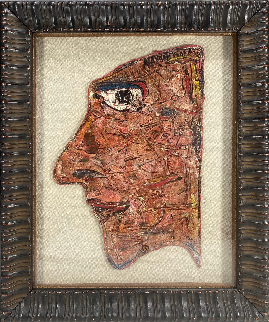 Alexander GORE (1958) Russian/American Painting: Alexander GORE (1958) Russian/American Painting. 16 7/8 x 13 3/4 x 1 3/8 in framed.Good condition. Local Pick up call one day before to make an appointment. TO SHIP THIS ITEM IN USA OR INTERNATIONAL, 