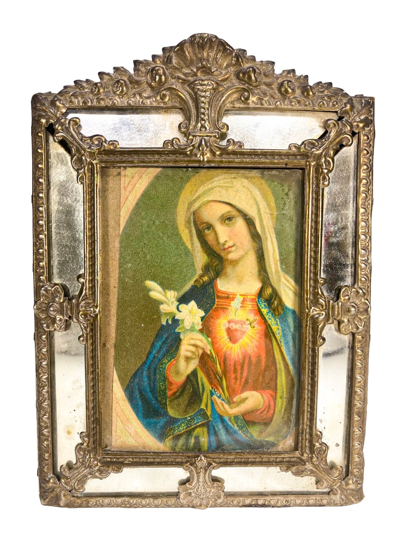 Maria Magdalena Print with Mirrored Frame (1 of 4)