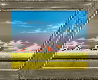 Bob MILDREXLER (1927-1998) Oil on Masonite