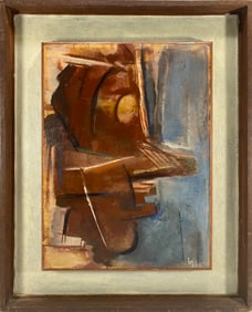 Herbert E. FEIST (1903-1981) American Oil on Masonite