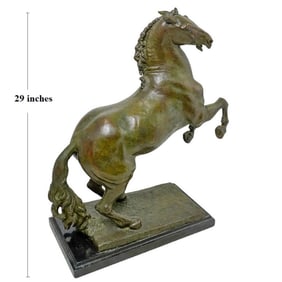 Paul SCHEURICH (1883-1945) American Horse Bronze Sculpture