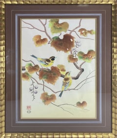 Ashikaga SHIZUO (1917-1991) Watercolor Painting
