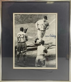 Lou Gehrig, Iron Horse Yankees Player Photo