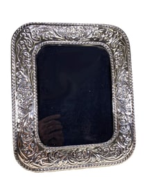 950 Silver Hand Made Picture Frame
