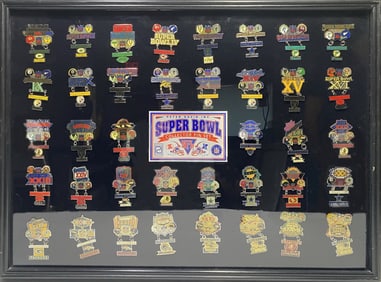 Peter David Inc Super Bowl Collector Pin Set