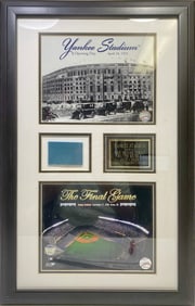 Yankee Stadium The Final Game 2008 Limited Edition 7/208