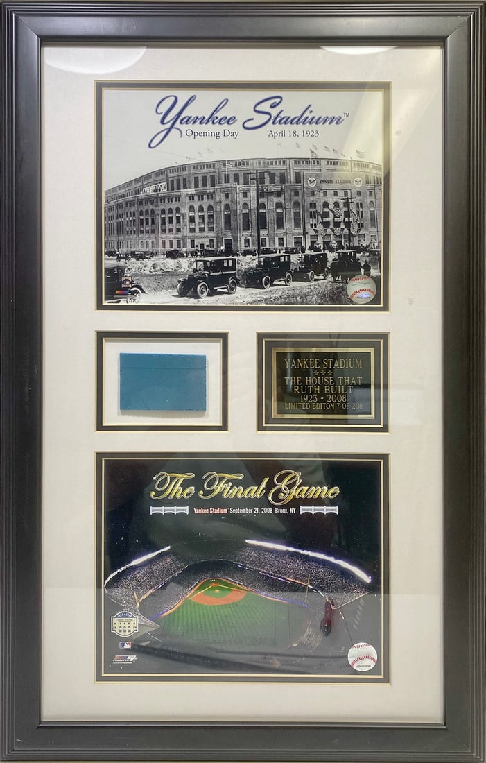 Yankee Stadium The Final Game 2008 Limited Edition 7/208 (1 of 8)