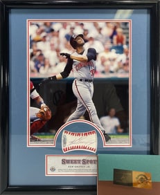 Key Griffey Jr Cincinnati Player Signed Poster