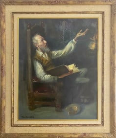 Juan Ignacio Burguete (1933- ?) Spanish Oil on Canvas