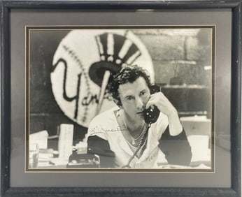 Billy Martin (1928-1989) NY Yankees Manager Printed Photo
