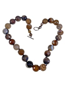 Great Vintage Agate Necklace