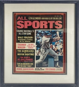 Thurman Munson NY Yankees All Sport 1971 Magazine