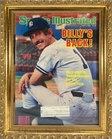 Billy Martin Yankees Player Spot Illustrated Magazine 1985