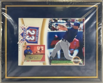 Mark Teixeira Rangers Player Memorabilia Baseball