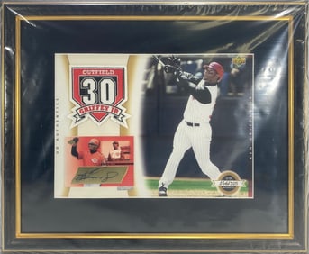 Ken Griffey Reds Player Memorabilia Baseball