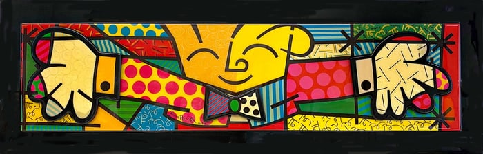 Romero BRITTO (1963) Brazilian Acrilyc Painting