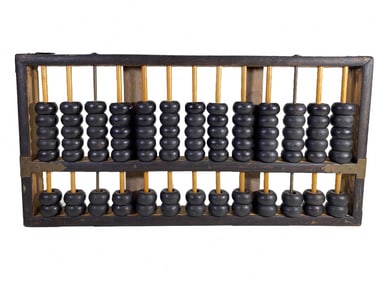 Vintage Japanese Wood Abacus