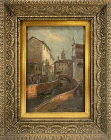 Abele DELLA COLETTA (1885-1972) Italian Painting