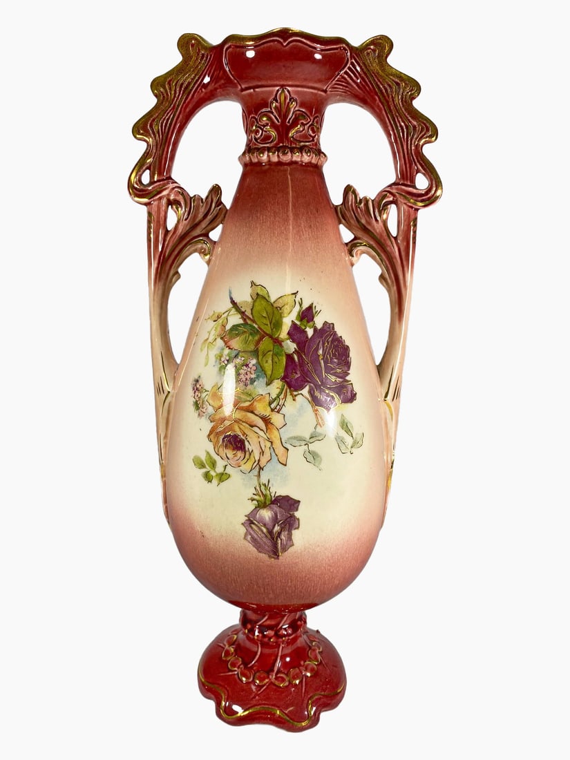 Vintage Austrian Bohemian Porcelain Urn (1 of 6)