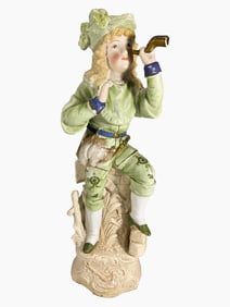 Vintage German Bisque Figure