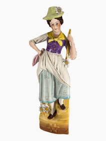 Vintage German Bisque Figure