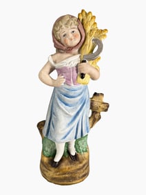 Vintage German Bisque Figure