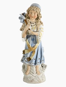 Vintage German Bisque Figure