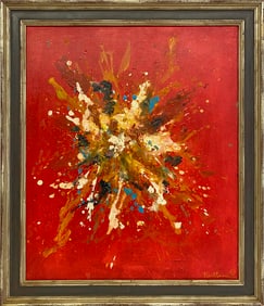 After Van KIRKLAND Oil on Canvas Painting