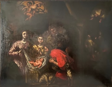 18th/19th Century European Oil on Canvas