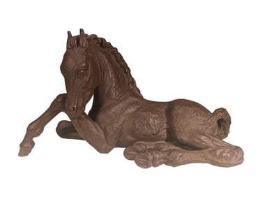 Meissen Foal Bottger Stoneware Fig