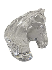 Waterford, Ireland Crystal Horse Head Fig