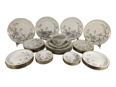 Meito Occupied Japan Springtime 40 Pcs Set