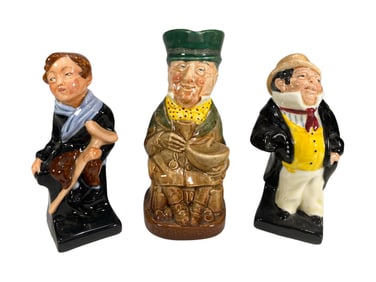 Royal Doulton Tiny Tim, Capt. Cuttke & Mr. Micawber Fig
