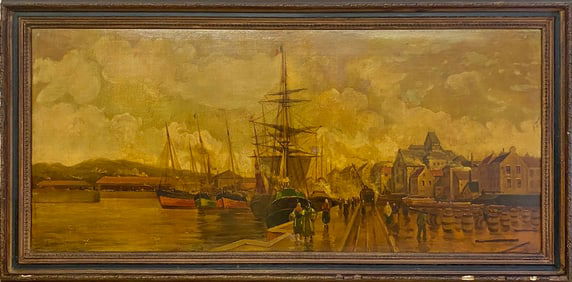 Emile Louis VERNIER (1829-1887) French Oil on Canvas