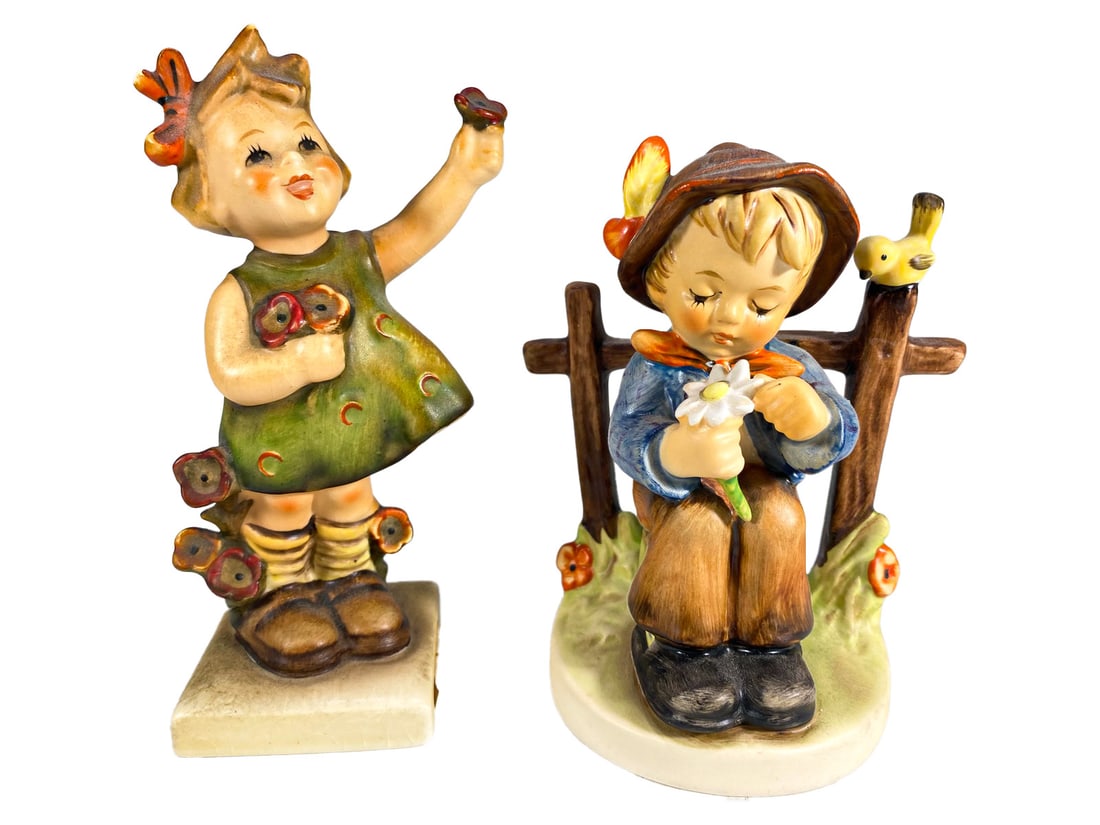 2 Goebel, West Germany Hummel Fig: 2 Goebel, West Germany Hummel Fig. 5 x 2 1/2 x 1 5/8 in and 4 1/2 x 3 3/8 x 2 3/8 in.Good condition. Local Pick up call one day before to make an appointment. TO SHIP THIS ITEM IN USA OR INTERNATIONAL