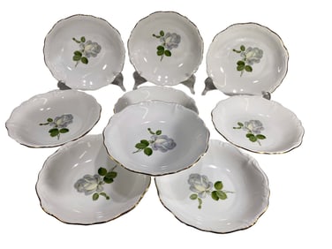 Johann Haviland, Germany 9 Plates Set