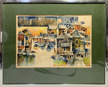 Meredith MILLER (1946-2021) American Watercolor