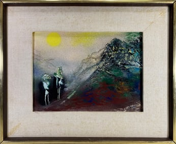 Joseph James AKSTON (1898-1983) Art Work Mixed Media